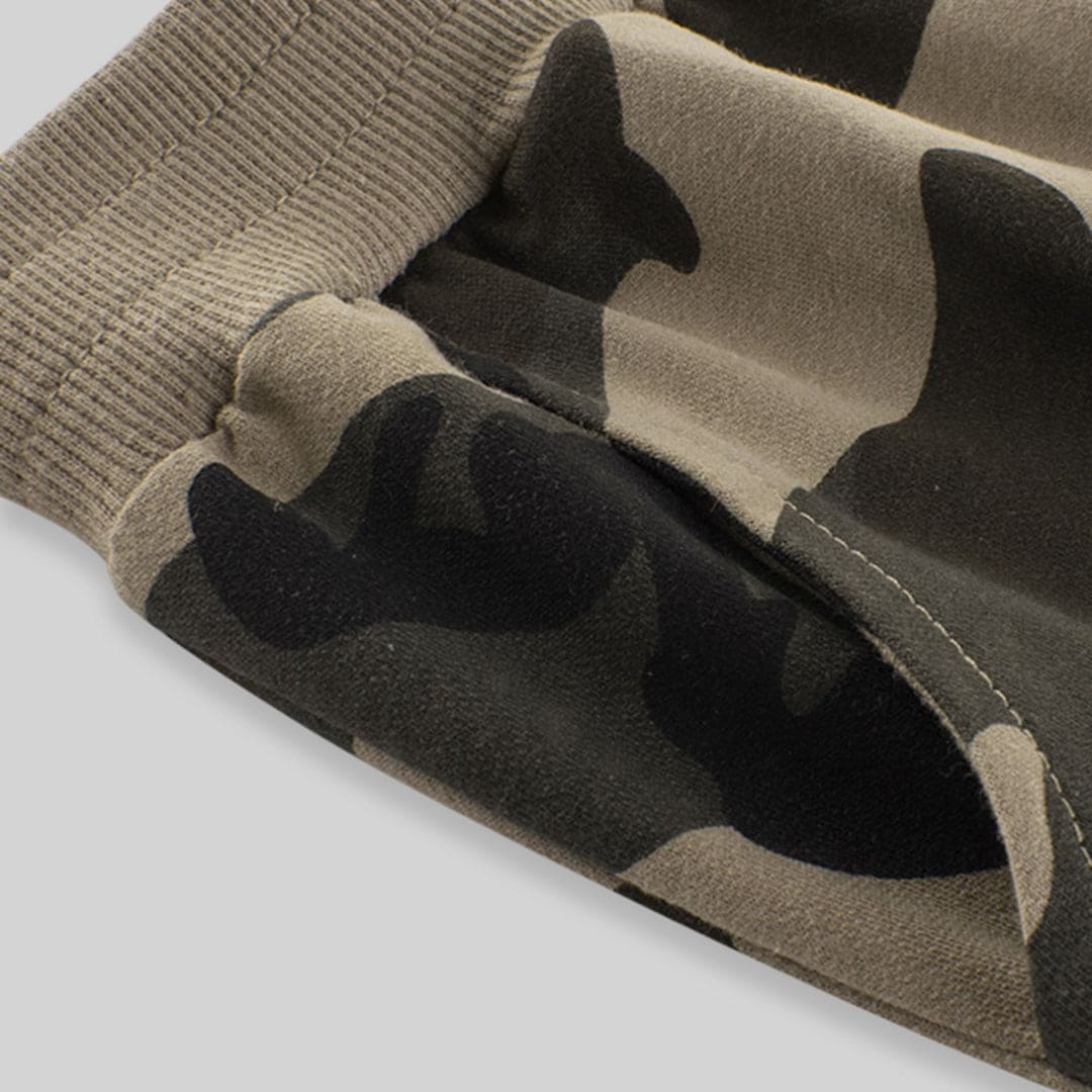 Army Print Elasticated Jogger with Cross Pocket Joggers   