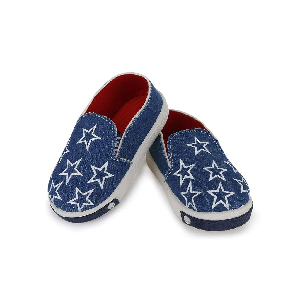 Unisex Star Print Slip-On Shoes