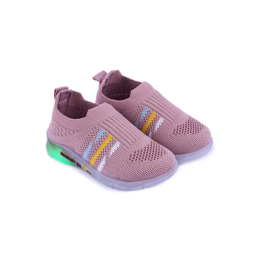 Unisex Kids LED Lights Slip-Ons Shoes