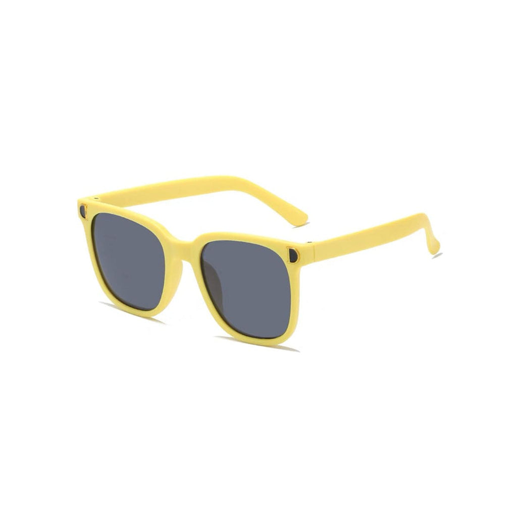 Boys Yellow Square Sun Glasses Accessories Yellow Onesize 