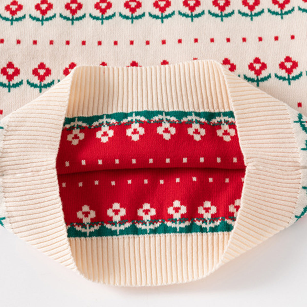 Boys Apricot Self-Design Jacquard Sweater Vest Sweaters & Cardigans
