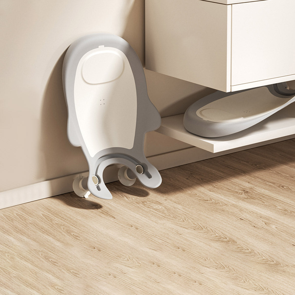 Baby Grey Foldable Wash Basin Trending Accessories