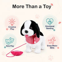 Duffy Dog RC Walking Barking Musical Plush Toy Interactive Gift Kids Boys and Girls 3 Years Plus Trending Accessories
