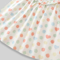 Girls Off-White Heart Printed Sleeveless Top Tops