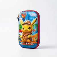 Boys Blue Pikachu Hard-Shell Pencil Box Trending Accessories Red Onesize
