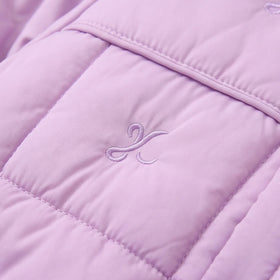 Girls Purple Embroidered Long Sleeve Jacket Coats & Jackets