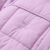 Girls Purple Embroidered Long Sleeve Jacket Coats & Jackets