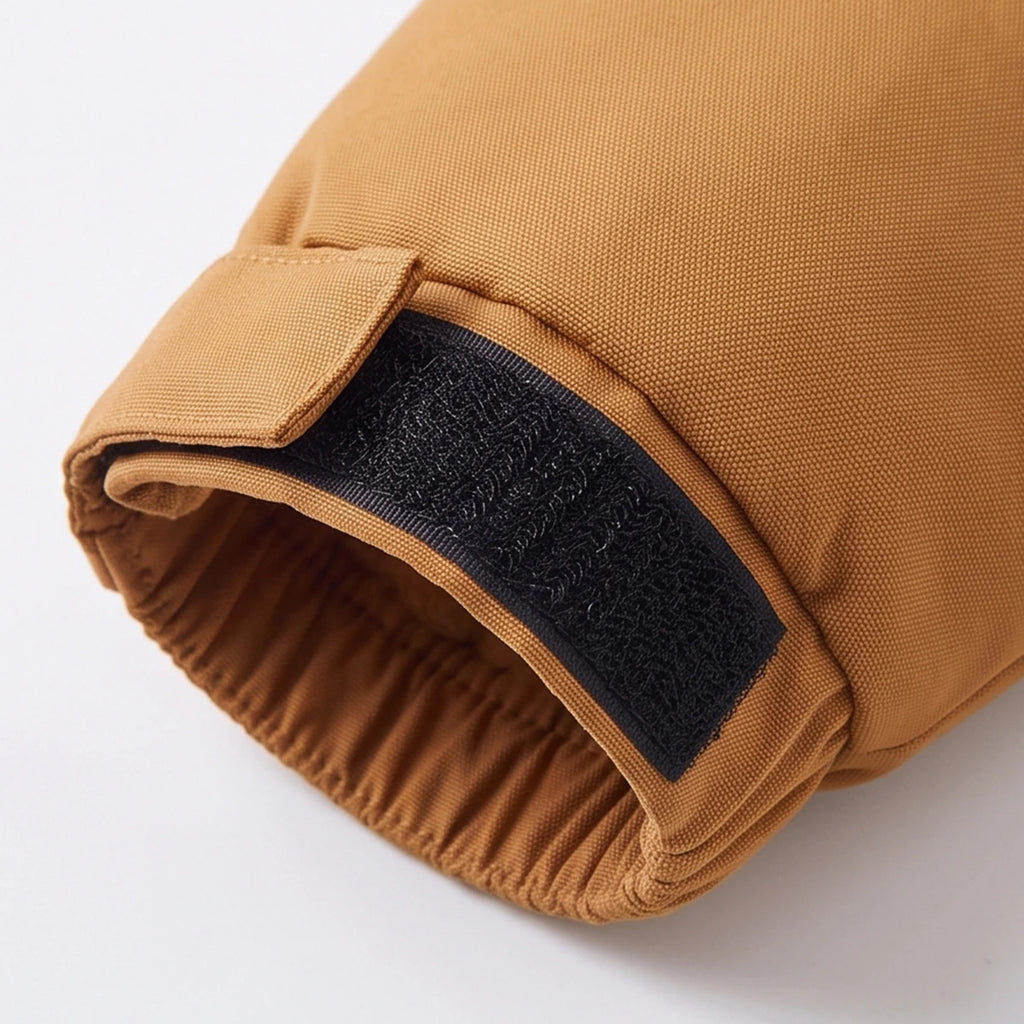 Boys Mustard Yellow Long Sleeve Hooded Zip-Up Jacket Coats & Jackets