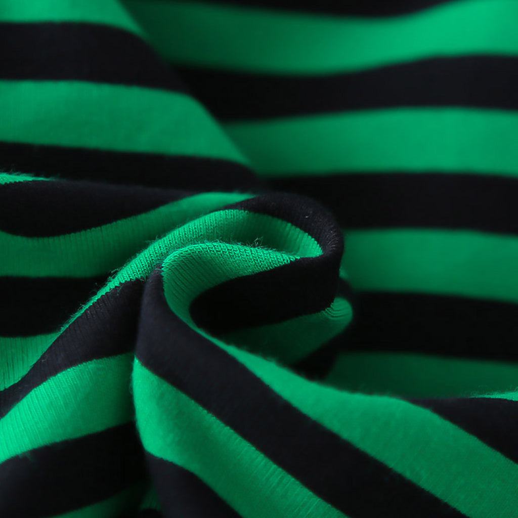 Boys Green Stripes T-Shirt With Joggers Set 2 pc. Sets