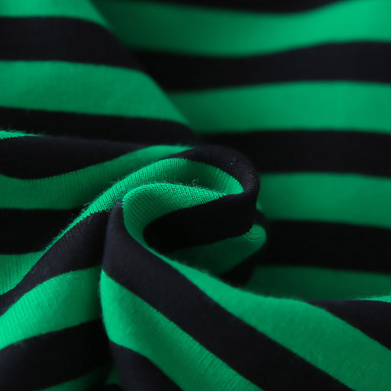 Boys Green Stripes T-Shirt With Joggers Set 2 pc. Sets