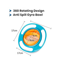Baby Green Gyroscope No-Spill Bowl Trending Accessories