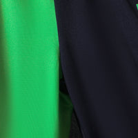 Boys Green Typographic Printed Hooded Neck Sweatshirt With Jogger Winter Co-ord Set 2 pc. Sets