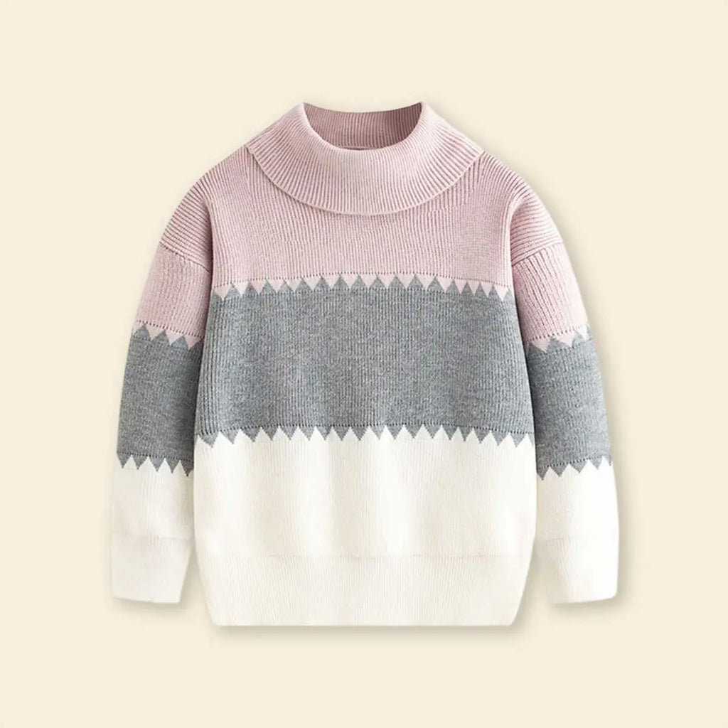 Boys Multicolor Self-Design Sweater Sweaters & Cardigans