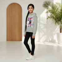 Girls Grey K-Pop Queens Graphics Hoodie Sweatshirts & Hoodies