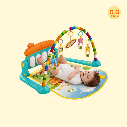 Kick & Play Piano Gym - Baby Activity Mat Suitable For 0-3Y Trending Accessories Multi Color Onesize
