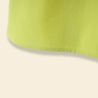 Girls Lime Green 3D Flower Applique Ruffle Top With Shorts Sets Sets