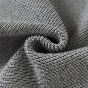 Boys Grey Self-Design Polo Sweater Sweaters & Cardigans