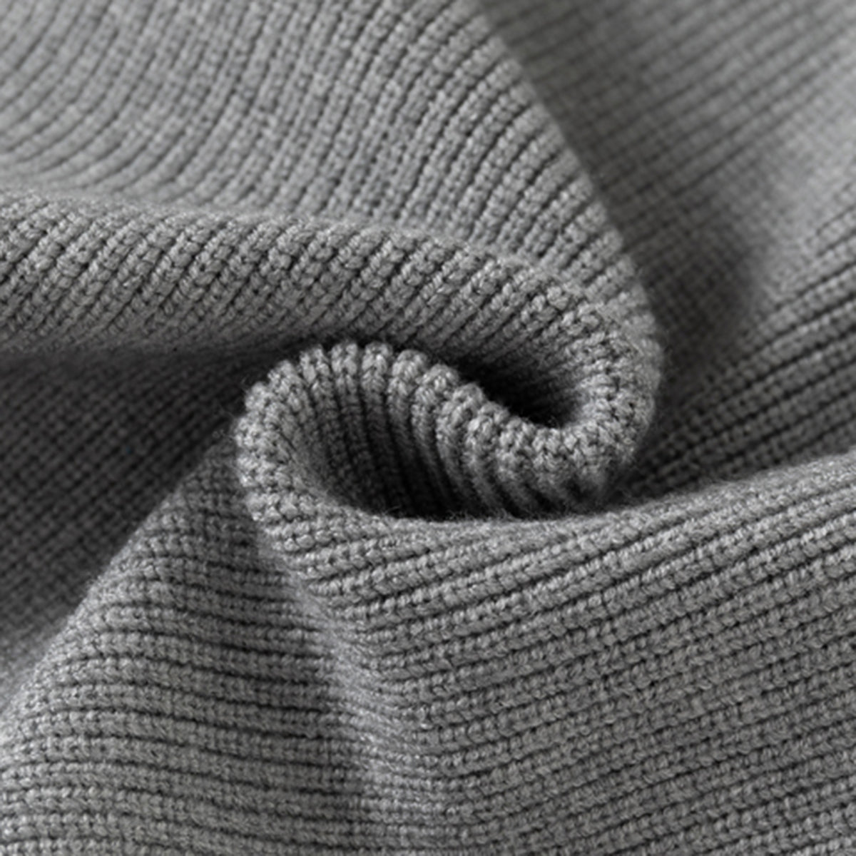 Boys Grey Self-Design Polo Sweater Sweaters & Cardigans