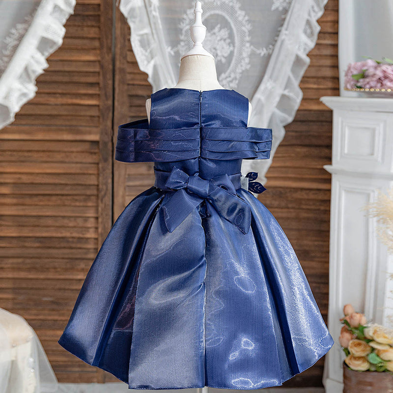 Girls Sleeveless Fit & Flare Party Dress Party Dresses   