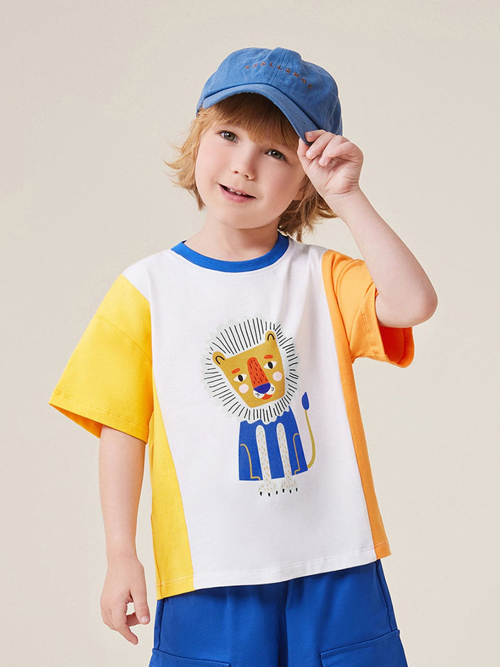 Boys Drop Shoulder Printed Casual T-shirt Tshirts   