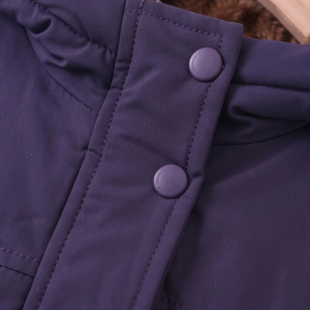 Girls Navy Blue Long Sleeve Hooded Zip-up Jacket Coats & Jackets
