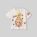 Girls Off White Star Print Short Sleeve T-Shirt Tshirts Off White 1-2 Y