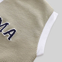 Boys Sleeveless Waffle Knit T-Shirt With Shorts Set 2 pc. Sets   