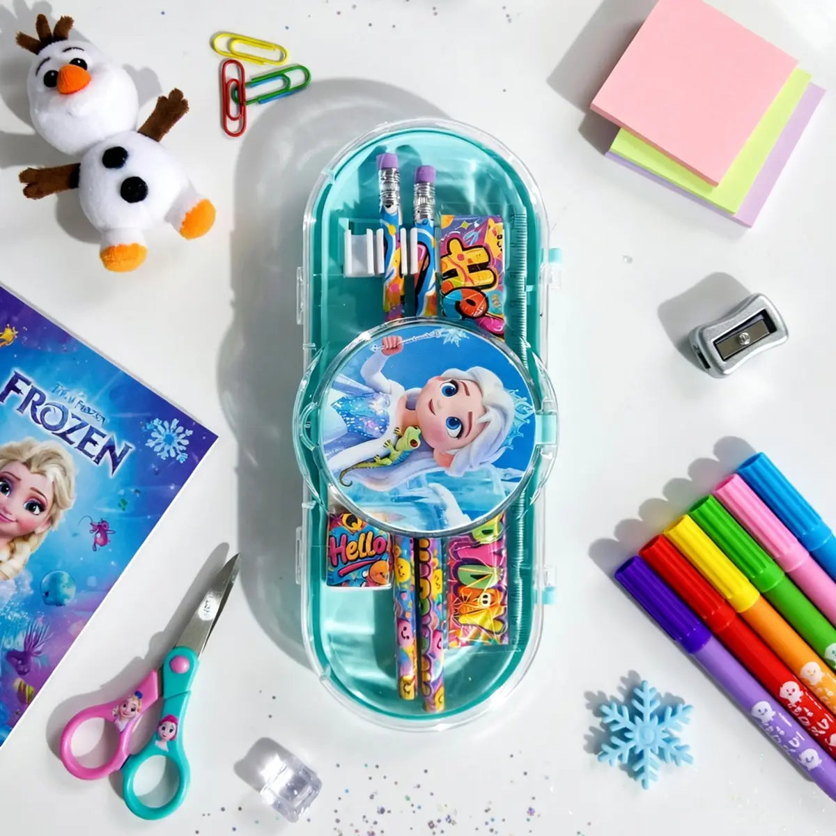 Princess Cartoon Pencil Pouch Set for Kids Trending Accessories