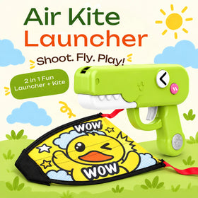Kite Launcher Toys for Kids with Catapult Gun - Ages 3 Years Plus Trending Accessories