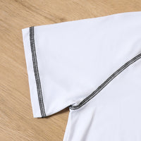 Boys White Star Print Raglan Sleeve T-Shirt Tshirts