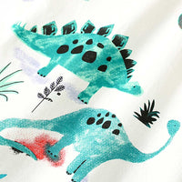 Boys Dinosaur Print Short Sleeves T-shirt Tshirts   