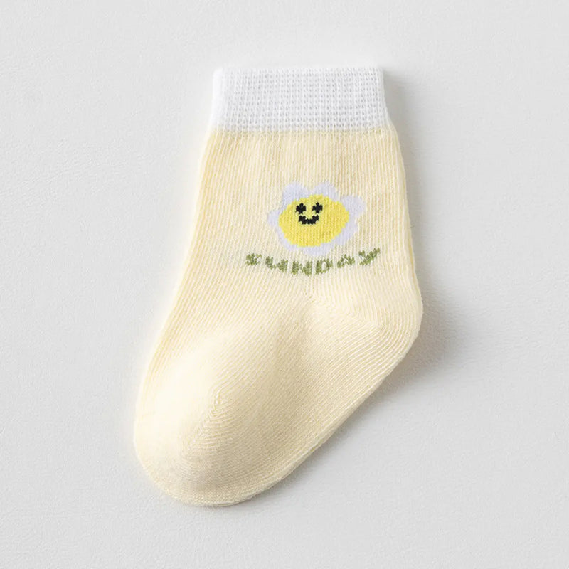 Pack of 3 Multicolour Floral Design Ankle Length Socks Socks