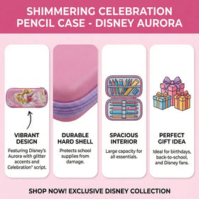 Princess Hard Case Pencil Pouch for Girls Trending Accessories