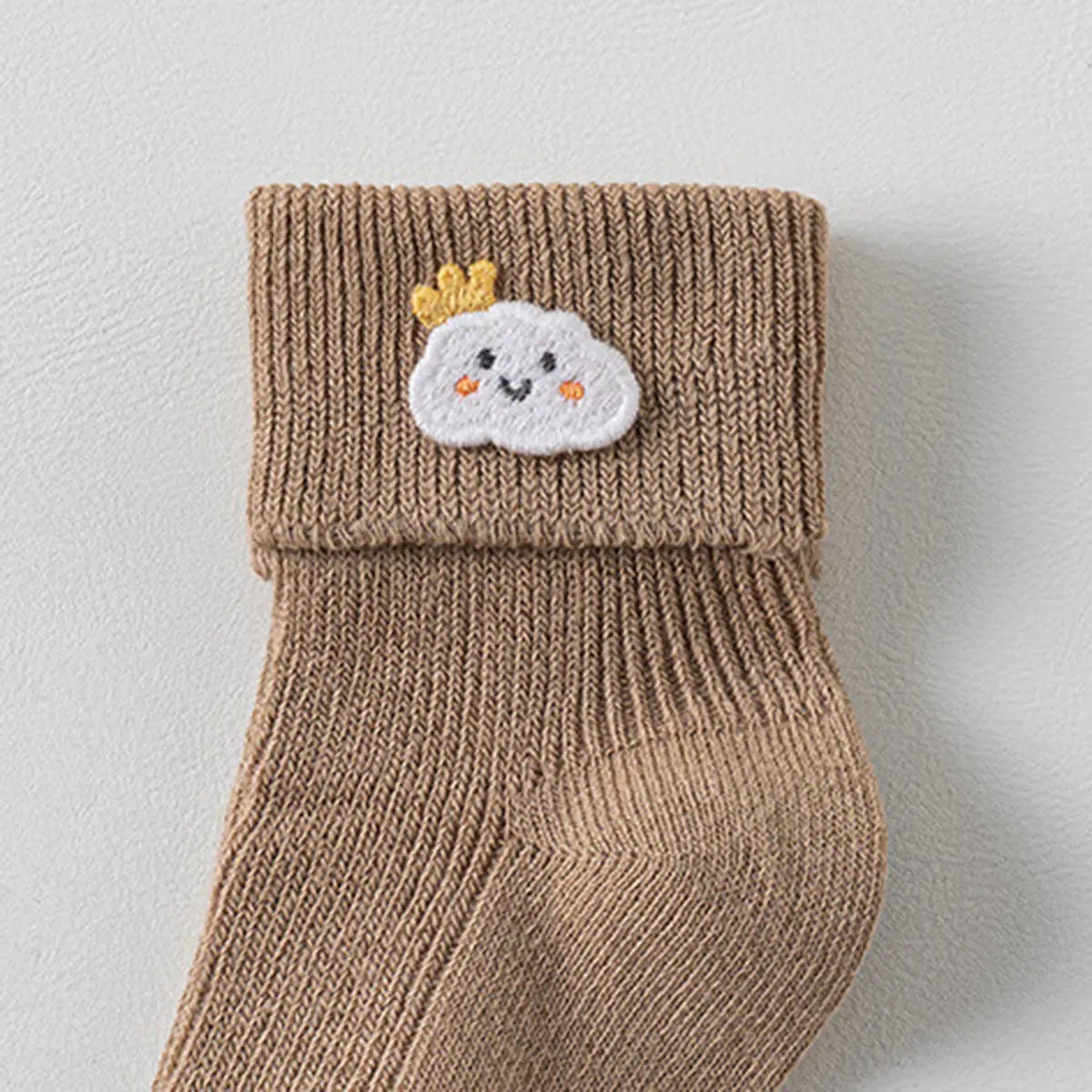 Pack of 6 Boys Multicolour Embroidery Applique Ankle Length Socks Socks