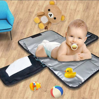 Baby Black Portable Travel Changing Pad Trending Accessories