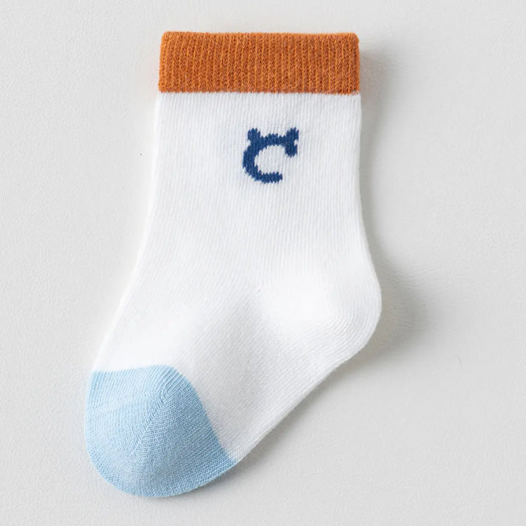 Pack of 4 Boys Multicolour Bear And Sun Motif Socks Socks