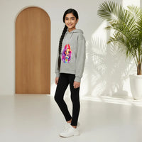 Girls Grey Graphics Hoodies Sweatshirt Sweatshirts & Hoodies