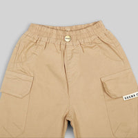 Boys Elasticated Cargo Pocket Shorts Shorts   