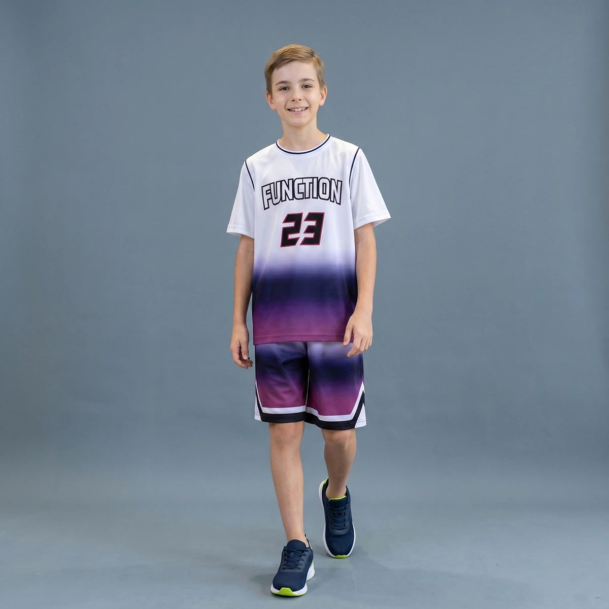 Boys Multicolor Alphanumeric Print Short Sleeve T-Shirt With Shorts Sets 2 pc. Sets Multicolor 5-6 Y