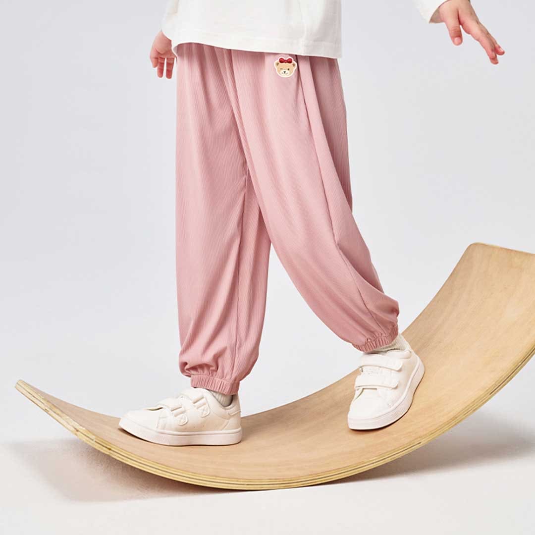 Girls Elasticated Relaxed Fit Jogger Joggers   