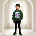Boys Green K-POP Fever Graphics Hoodies Sweatshirts & Hoodies Green 2-3 Y