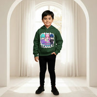 Boys Green K-POP Fever Graphics Hoodies Sweatshirts & Hoodies Green 2-3 Y