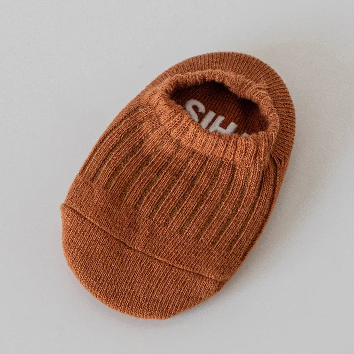 Pack of 5 Boys Multicolour Ribbed Knit Cotton Shoe Liner Socks Socks