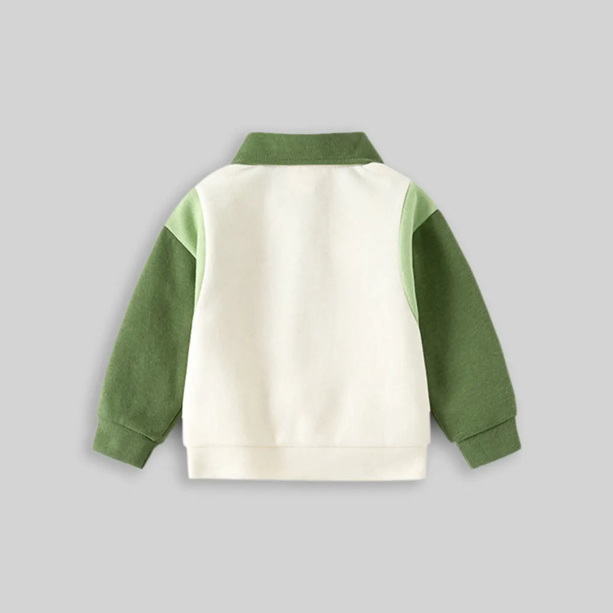 Boys Off White Typographic Embroidered Polo Sweatshirt Sweatshirts & Hoodies