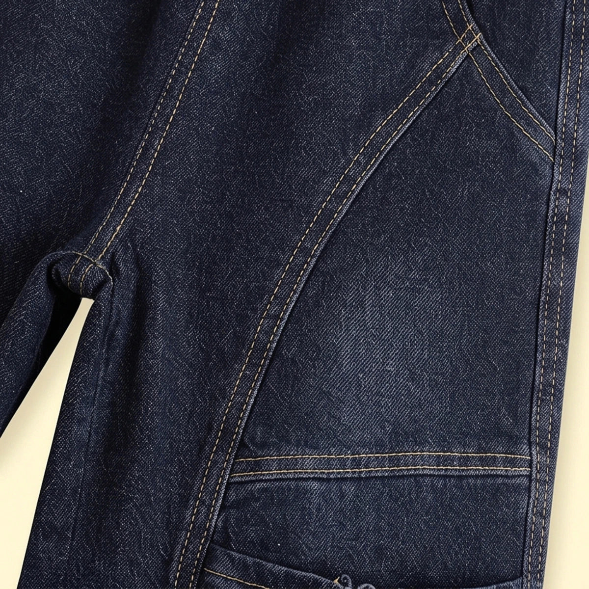 Boys Dark Blue Denim Cargo Shorts Cargo Shorts