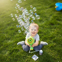 Kids Green Bubble Blaster Gun Trending Accessories