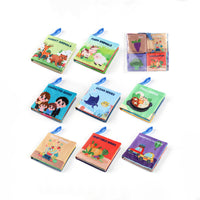 Kids Soft Cloth Books - Set of 8 Trending Accessories Multicolor Onesize