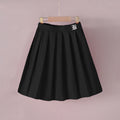Girls Black Pleated Flared Skirt Skirts Black 8-9 Y