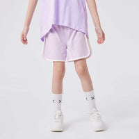 Girls Elasticated Knitted Shorts Shorts   