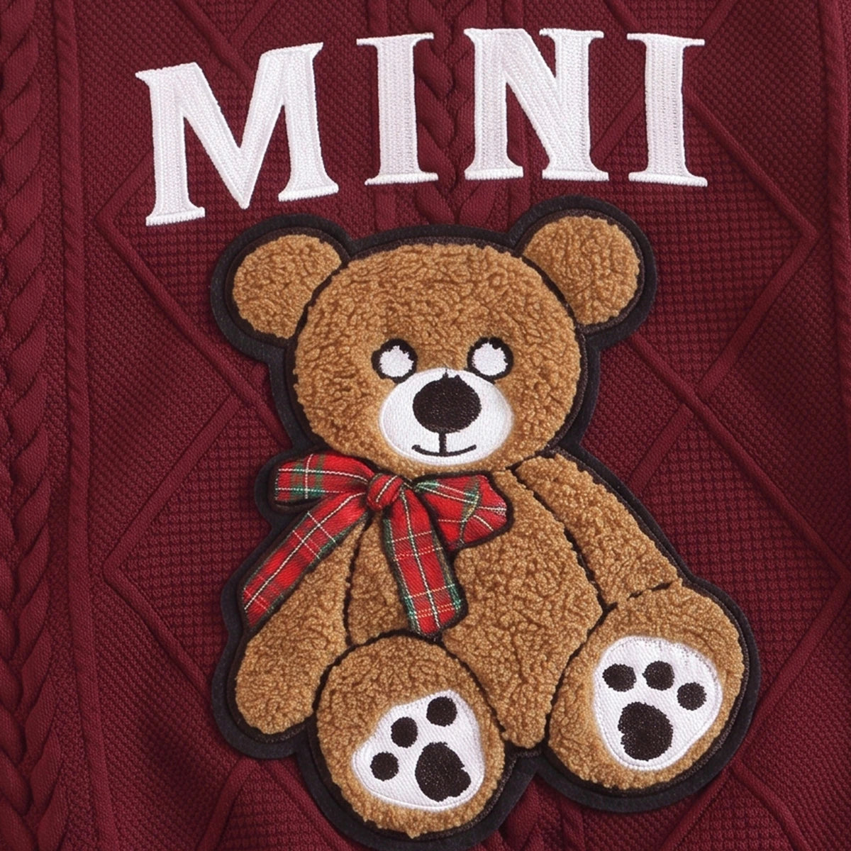 Boys Brown Embroidered Sweatshirt With Pants Sets 2 pc. Sets